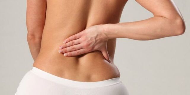 bolečine v spodnjem delu hrbta z osteoartritisom kolka